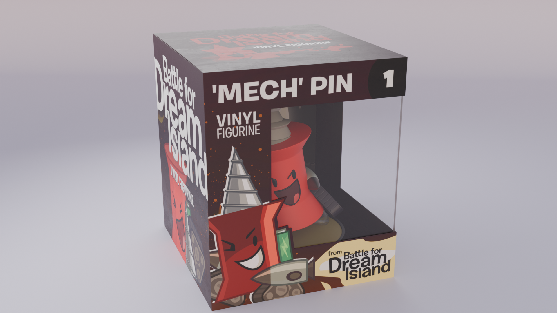 Mech Pin Vinyl Figurine