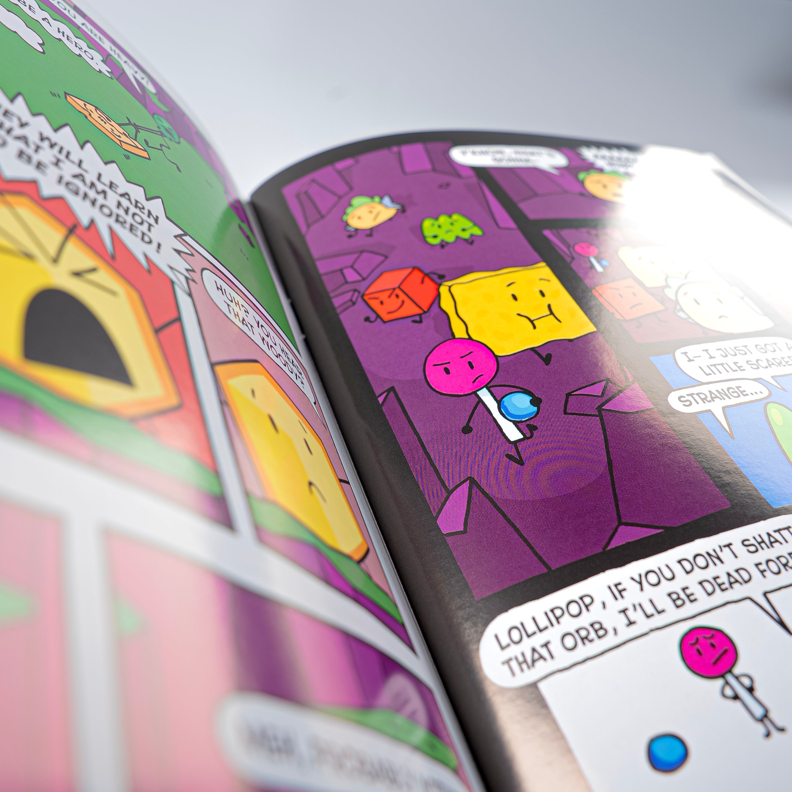 Seven's Secret Orb Comic Book