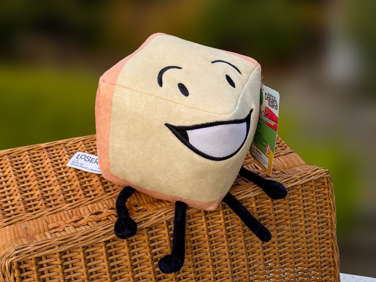 Alternate front view of the Loser Plush.